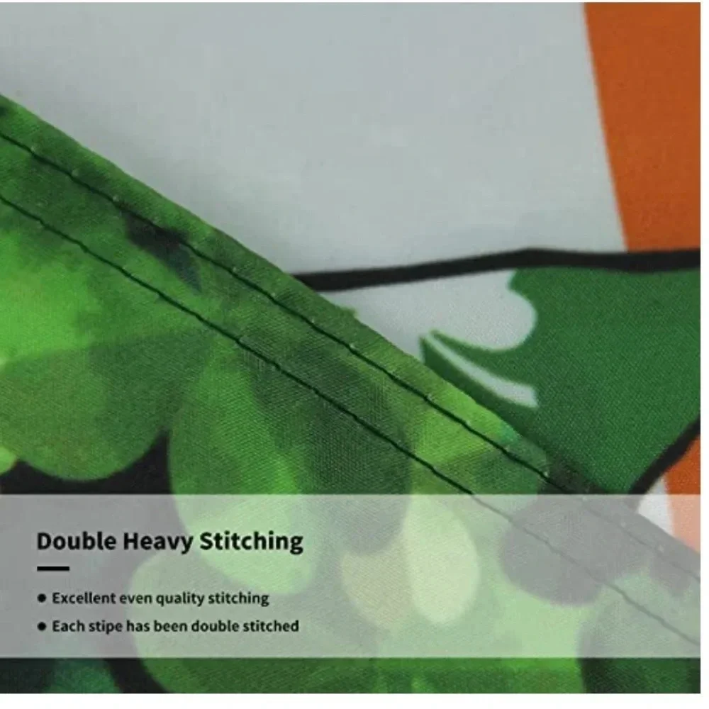 New! Happy St. Patrick’s day gnome flag ☘️ - Picture 3 of 6